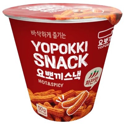 Чипсы YOPOKKI рисовые остро-сладкий вкус 50 г