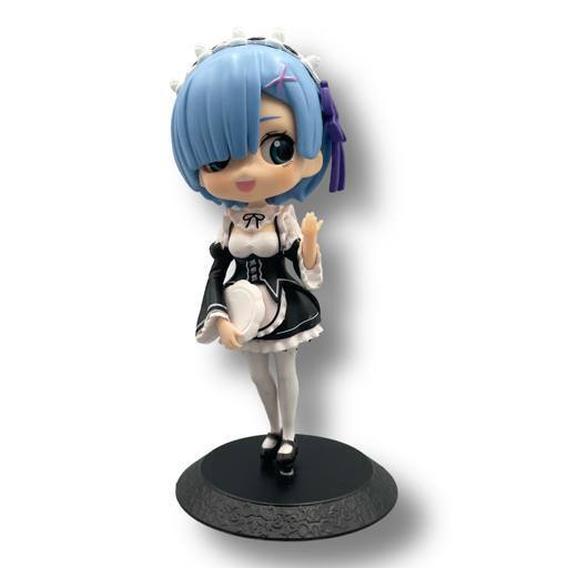 Фигурка Re: Zero Рэм с костюме зимней горничной синий 15 см