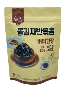 Морская капуста KIM'S ＆ LEE'S FAMILY "Нори" в хлопьях сушеная со вкусом соевого мяса и сливочного масла 40 г