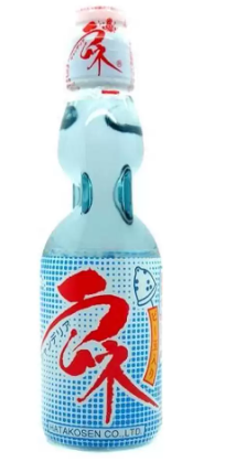 Газированный напиток «Hata Kosen Ramune» классический 200 мл (Япония) 1/30
