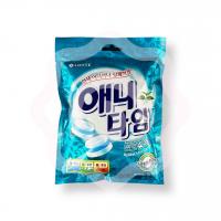 Леденцовая карамель без сахара со вкусом молока и мяты 60 г (Корея)