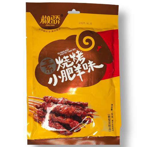 Соевое мясо «JiaoJiao» со вкусом баранины 90 г (Китай)