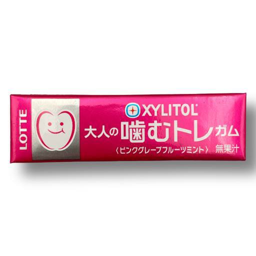Жевательная резинка «Lotte» без сахара со вкусом розового грейпфрута 26 г (Япония)