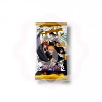 Коллекционные карточки-бустеры «Блич» желтый цвет