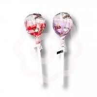 Леденец на палочке со вкусом колы и виноградом 13 г (Япония) 1 шт 1/6