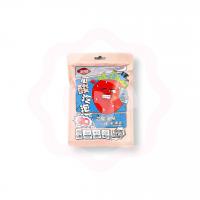 Кислые карамельки клубника с кислой шипучкой внутри 24 г (Китай)