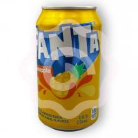 Напиток газированный «Fanta» со вкусом ананаса 355 мл (США) 1/12