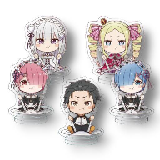 Акриловый стенд «Re.Zero Жизнь с нуля» 6 см (1 шт)