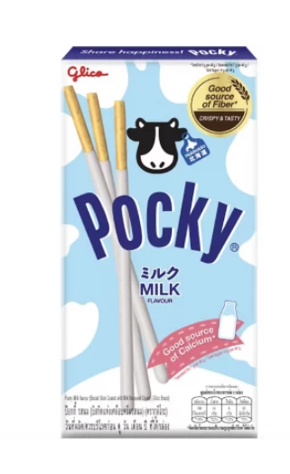Печенье «Pocky» в молочной глазури 40 г (Тайланд) 1/10/120
