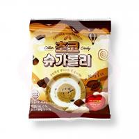 Сахарная вата «Шоколадный ролл» 10 г (Корея)