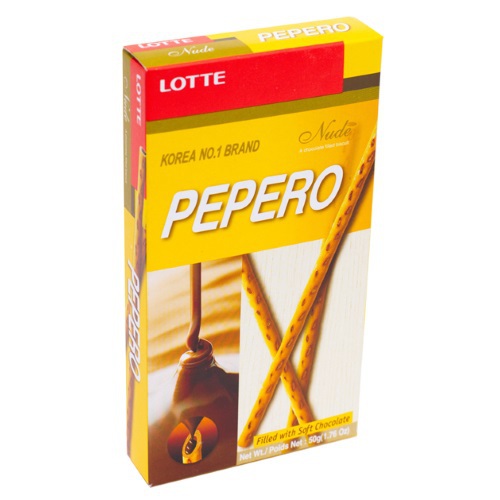 Соломка LOTTE "Pepero Nude" с шоколадной начинкой 50 г