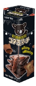 Печенье LOTTE "Koala March" с тёмным горьким шоколадом 37 г