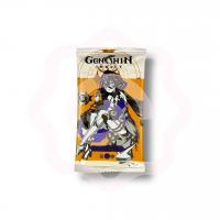 Коллекционные карточки-бустеры «Genshin Impact» желтый цвет