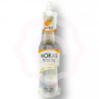 Напиток «Mocas» со вкусом ананаса и кусочками фруктов 180 мл (Китай) 1/10/30