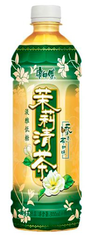 Холодный чай KANGSHIFU зелёный с жасмином 0.5 л