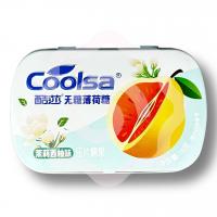 Драже освежающие «Coolsa» со вкусом грейпфрута 16 г (Китай) 1/12/72