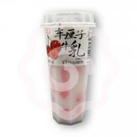 Напиток молочный "Zhenchun" с кусочками вишни 520 мл (Китай) 1/15