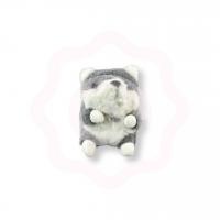 Мягкий брелок «Серый лисенок»