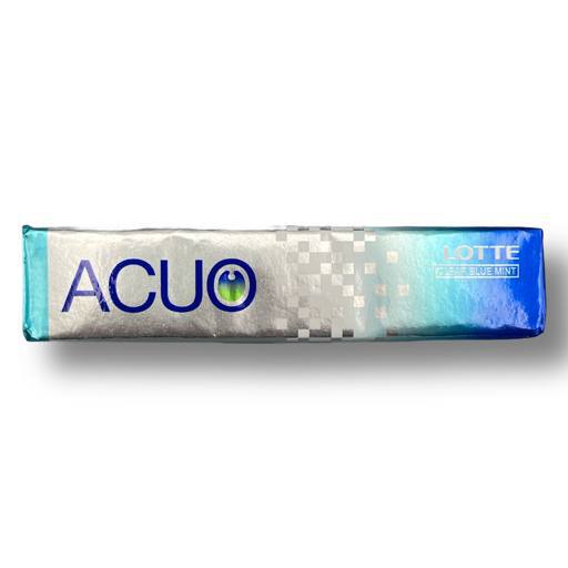 Жевательная резинка «Lotte Acuo» голубая мята 21 г (Япония)