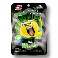 Кислые леденцы «Luxing» со вкусом лимона 22 г (Китай) 1/20/240