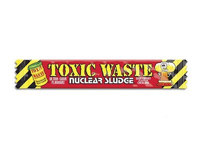 Кислая жевательная конфета Toxic Waste со вкусом вишня 20 г (Пакистан)