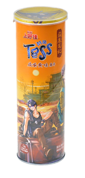 Чипсы OISHI "Toss" со вкусом яичного желтка 85 г