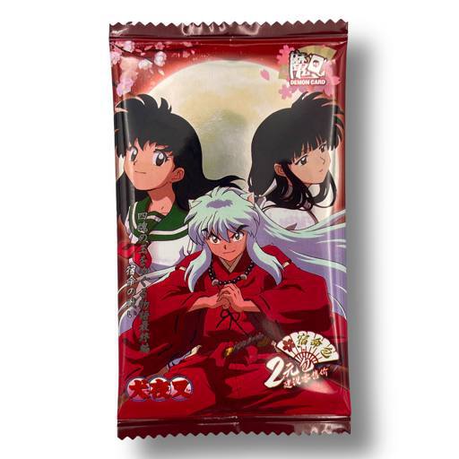 Коллекционные карточки-бустеры «InuYasha Пёс демон-хранитель» (3 карточки в бустере)