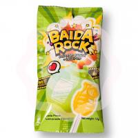 Леденец на палочке со взрывной карамелью «Baida Rock» со вкусом лимонада 12 гр 1/20/200