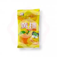 Мармелад со вкусом желтого персика и желейной начинкой 22 г (Китай)