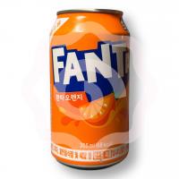 Напиток газированный «Fanta» со вкусом апельсина 355 мл (Южная Корея) 1/24