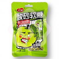 Мармелад с кислинкой с яблочным вкусом 25 г (Китай) 1/20/240