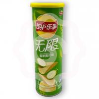 Чипсы «Lays» Stax со вкусом огурца 90 г (Китай)