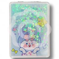 Зеркало шейкер раскладное «Sweet time» голубое 8х6 см