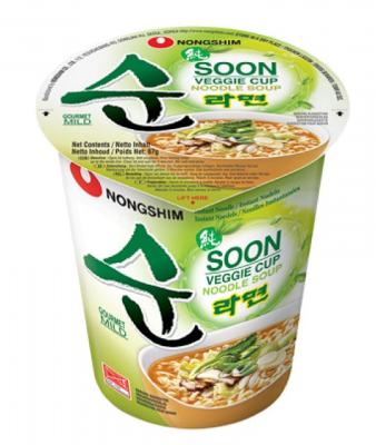 Лапша NONGSHIM "Soon Veggie" 67 г