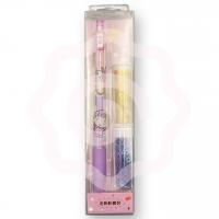 Ручка-клей с блестками 2 цветов, фиолетовая