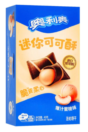 Печенье OREO "Подушечки мини" со вкусом персика 40 г