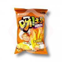 Картофельные чипсы со вкусом мёда 70 г (Китай) 1/20