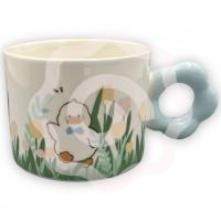 Кружка «Гусь в цветах»