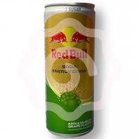 Энергетический напиток «RedBull» яблоко-виноград без сахара 250 мл (Тайланд) 1/24