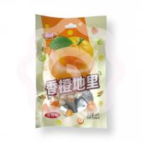 Мармелад жевательный в глазури с фруктовым соком апельсин 30 г (Китай)