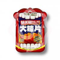 Пшеничная острая закуска в форме широкого ломтика 90 г (Китай) 1/60