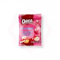 Карамель леденцовая со вкусом змеиного фрукта и сливочной начинкой 140 г (Тайланд)