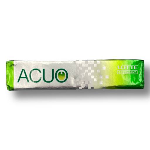 Жевательная резинка «Lotte Acuo» зеленая мята 21 г (Япония)