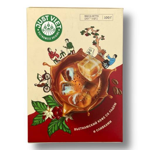 Капучино со льдом и сливками 5 стиков 100 г (Вьетнам)
