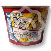 Рамен «Simeite» с фунчозой и маринованным яйцом в кисло-остром овощном соусе 180 г (Китай) 1/12