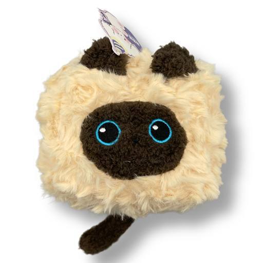 Игрушка мягкая котик кубик 13 см