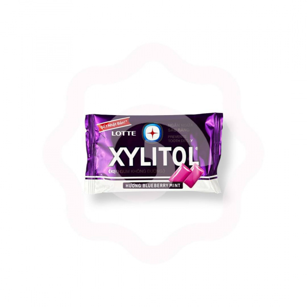 Жевательная резинка LOTTE "Lotte Xylitol" голубика и мята 11.6 г