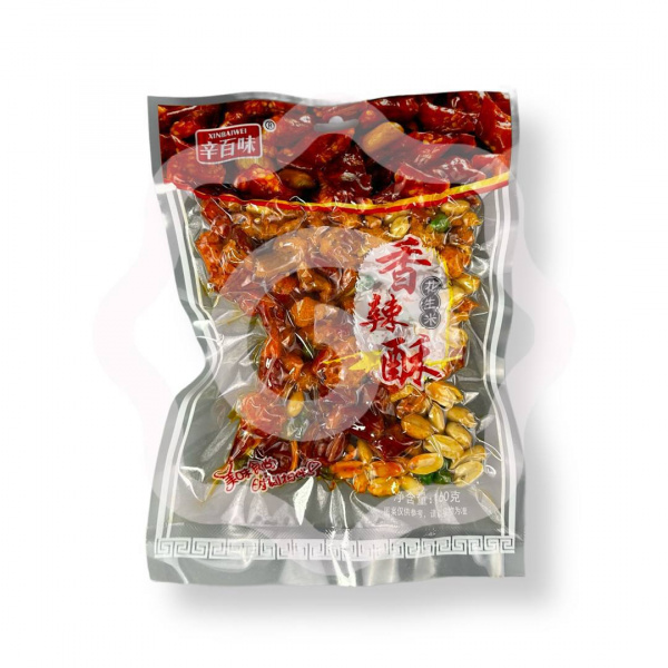 Арахис XIANGSULAJIAO "Xianglasu" с перцем чили и кунжутом 160 г