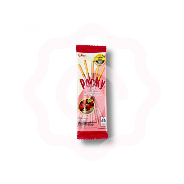 Печенье-палочки POCKY со вкусом клубники 11 г