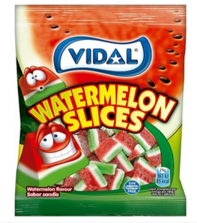 Мармелад VIDAL "Арбузные дольки" 90 г